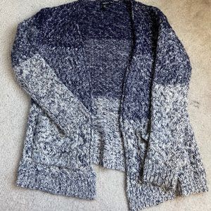Navy blue cardigan
